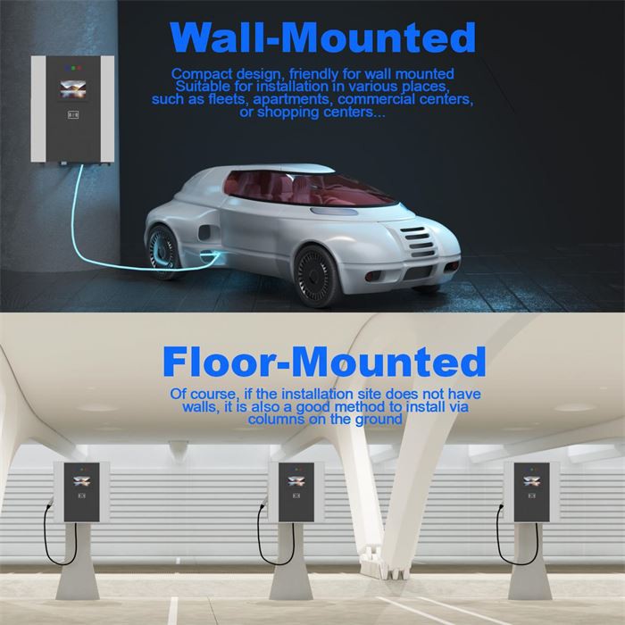 30KW Electric Vehicle Dc Fast EV Charger